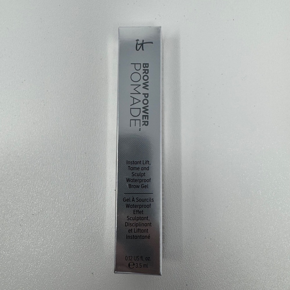 IT Cosmetics Brow Power Pomade Waterproof Brow Gel Universal Clear 0.12oz 3.5ml
